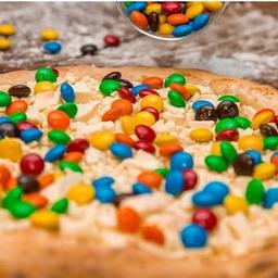 imagem Chocolate branco com m&m´s