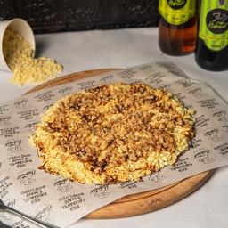 imagem Pizza Brotinho Chocolate Branco com Nozes