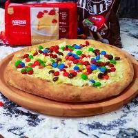 imagem 1/2 Chocolate Branco com M&M