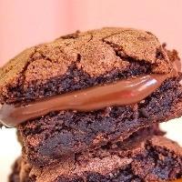 imagem Brownie Recheado com Nutella