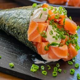 imagem Temaki Salmão Filadélfia