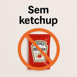 imagem NAO QUERO KETCHUP