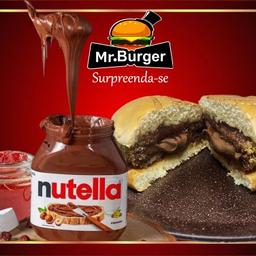 imagem Burger de Nutella 