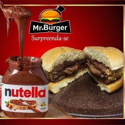 imagem Burger de Nutella 