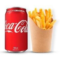 imagem Batata Frita + Coca cola 350 ml