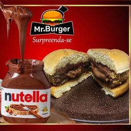 imagem Burger de Nutella 