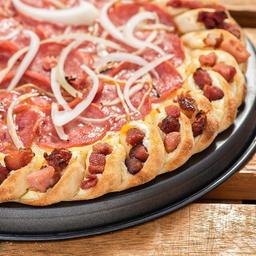 imagem Borda Escama - Catupiry com Bacon em Cubos