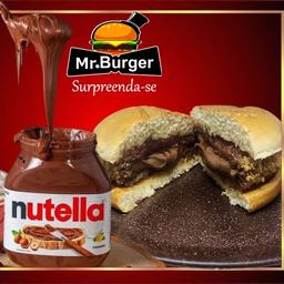 imagem Burger de Nutella 