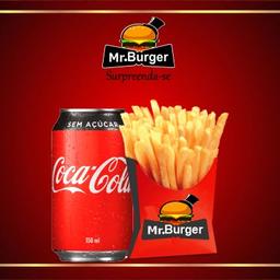 imagem Coca Zero + Batata P