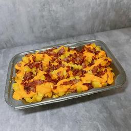 imagem Batata Crinkle Cheddar e Bacon Grande 