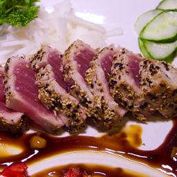 imagem Sashimi de Atum selado no Gergelim - 4 Peças