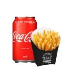imagem Batata + Coca Lata