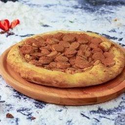 imagem Pizza de Banana com Canela