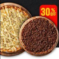 imagem Pizza Salgada 40cm + 30%OFF Pizza Doce 25cm