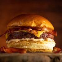 imagem Plebeu Burger + fritas