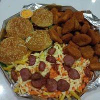 imagem Combo Petisco (45cm) + 4 X-Burguer