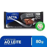 imagem BARRA DE CHOCOLATE DIAMANTE NEGRO LACTA 80G