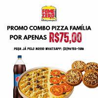 imagem 2 pizzas familia + refrigerante 1,5lt