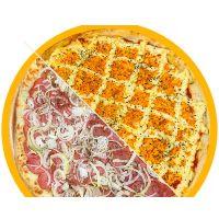 imagem Pizza 40cm 1/2 Calabresa 1/2 Frango
