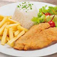 imagem Janta de Frango á Milanesa  p/ 2 Pessoas