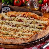 imagem 1/2 Calabresa Especial + 1/2 Frango com Catupiry Grande (35cm)