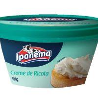 imagem CREME DE RICOTA TRADICIONAL IPANEMA 180G