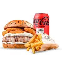 imagem Burguer + Acompanhamento + Refri