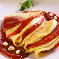 imagem Crepe Doce com Salgado
