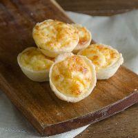 imagem Quiche de queijo e calabresa