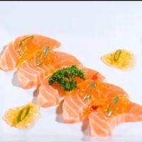 imagem Sashimi salmão c/ geléia de pimenta