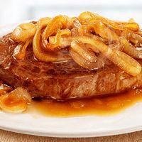 imagem Bife a acebolado