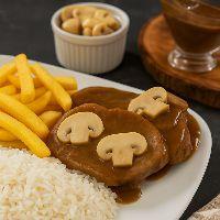 imagem Carne Assada Recheada ao Molho Madeira