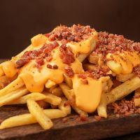 imagem Batata Frita com Cheddar e Bacon