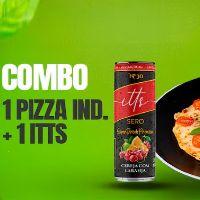 imagem Combo 1 Pizza Individual + 1 Itts Energético