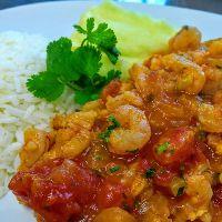 imagem (P.F) Peixe Frito Com Molho de Camarão