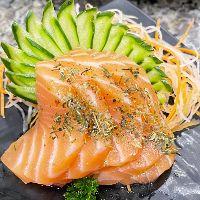 imagem Sashimi ao molho de ervas 