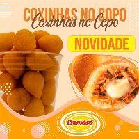 imagem Copo com 10 coxinhas de Carne