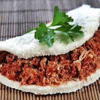 imagem tapioca Com Carne