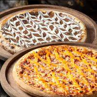 imagem 1 Pizza Salgada (35cm) + 1 Pizza Doce (25cm)