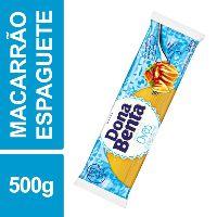 imagem MACARRÃO ESPAGUETE DONA BENTA 500G