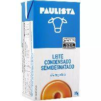 imagem LEITE CONDENSADO SEMIDESNATADO PAULISTA 395G 