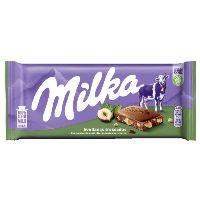 imagem Barra De Chocolate Milka Avelã 100g