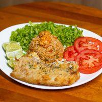 imagem Peixe com Arroz de Camarão