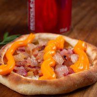 imagem Queijo minas c/ cheddar e bacon