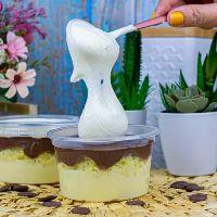 imagem Bolo Pote Ninho com Brigadeiro