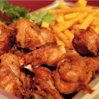 imagem Frango a Passarinho com Fritas