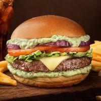 imagem Combo Cheese Salad Burguer + Batata + Bebida