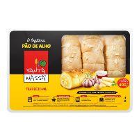 imagem PÃO DE ALHO TRAD. BAGUETE SANTA MASSA 400G
