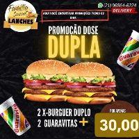 imagem Promoção Dose Dupla: 2 X Burguer Duplo + 2 Guaravitas 