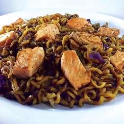 imagem Yakisoba de Salmão